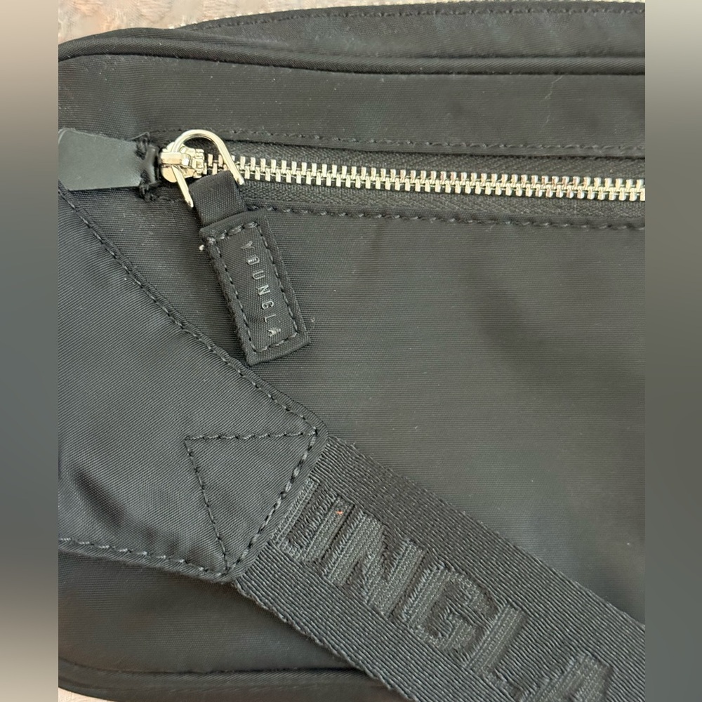 YoungLA Black Nylon Fanny Pack - Picture 9 of 14